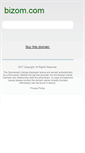 Mobile Screenshot of bizom.com