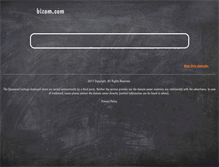 Tablet Screenshot of bizom.com